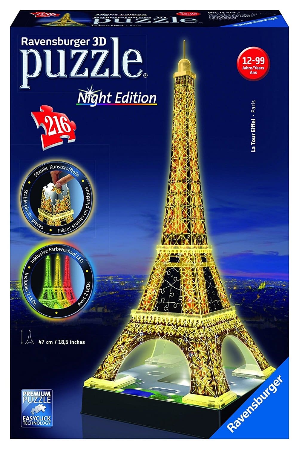 DEAL ALERT: Ravensburger Eiffel Tower 3D Puzzle – 34%