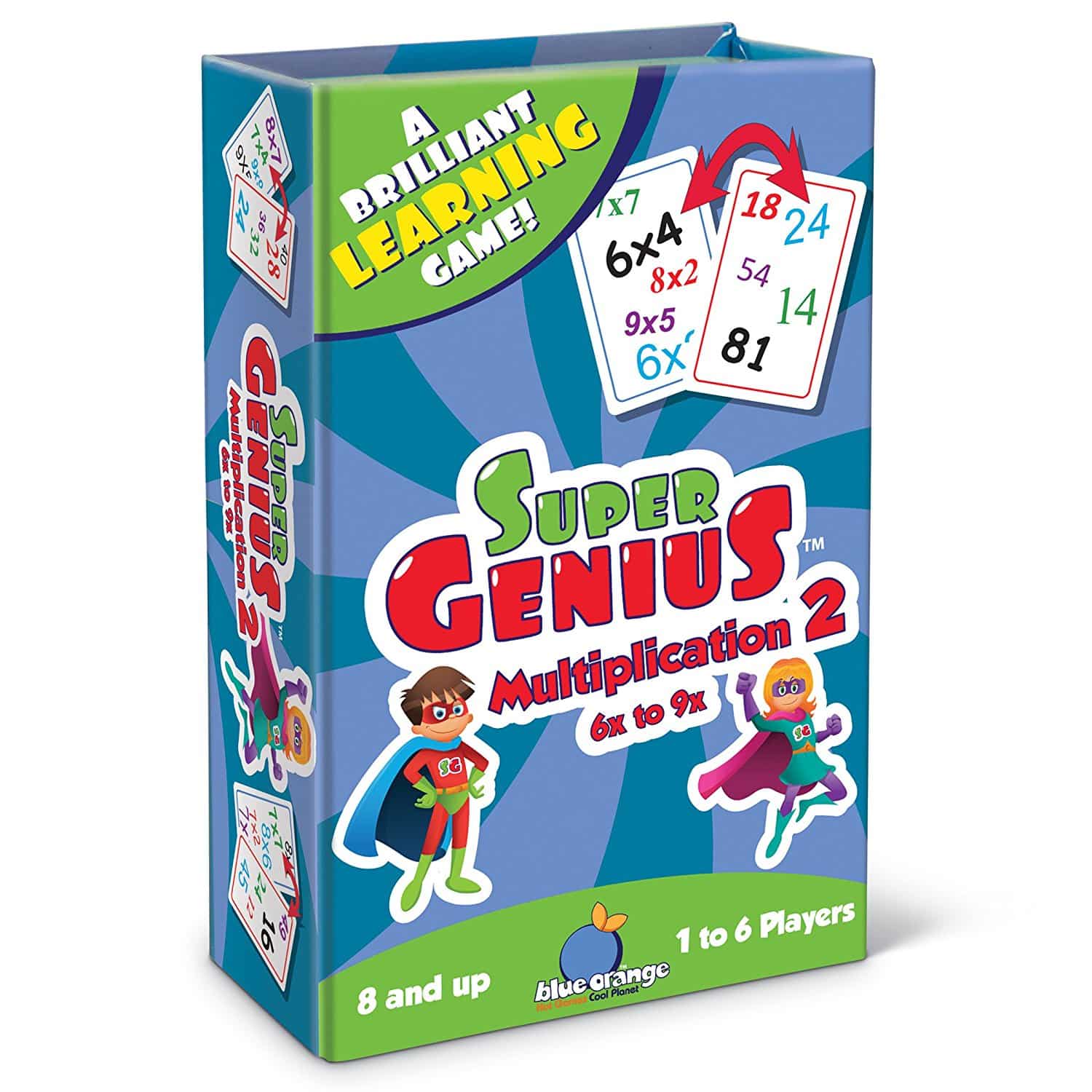 DEAL ALERT: Super Genius – Multiplication 2 Card Game – 25%%
