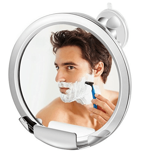 DEAL ALERT: Jerrybox Fogless Shower Mirror with Built-in Razor Holder