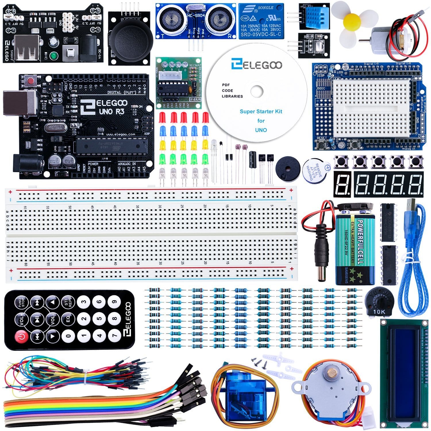 DEAL ALERT: Elegoo UNO Project Super Starter Kit with Tutorial for Arduino – 20%