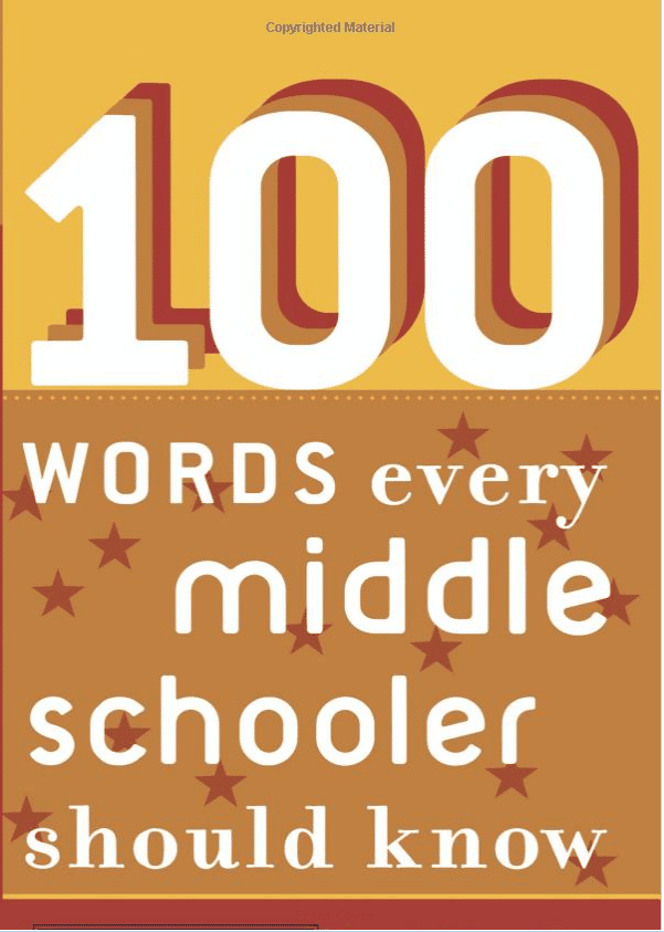 DEAL ALERT: 100 Words Every Middle Schooler Should Know – 22%