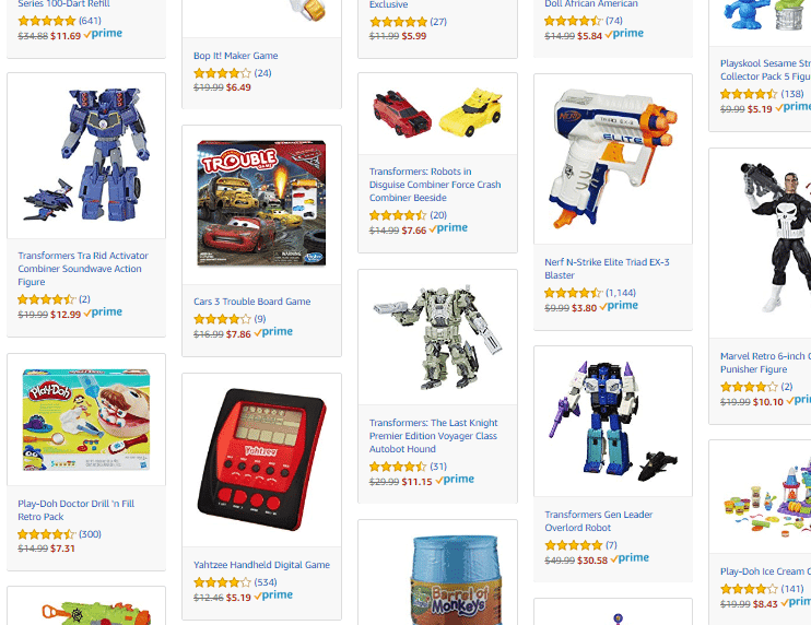 LIGHTNING DEAL ALERT! Select toys from Play-Doh, NERF, Transformers & more – 40%