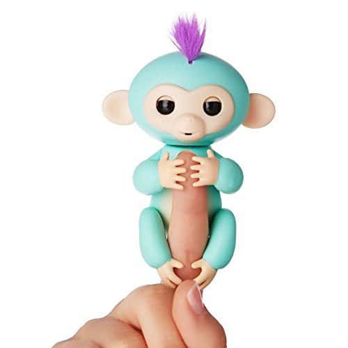 DEAL ALERT: Fingerlings – Interactive Baby Monkey – Zoe (Turquoise with Purple Hair) – 14.99