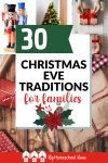 Some favorite Christmas Eve traditions for families as shared in the Hip Homeschool Moms community. Includes traditions, foods, movies, and books.