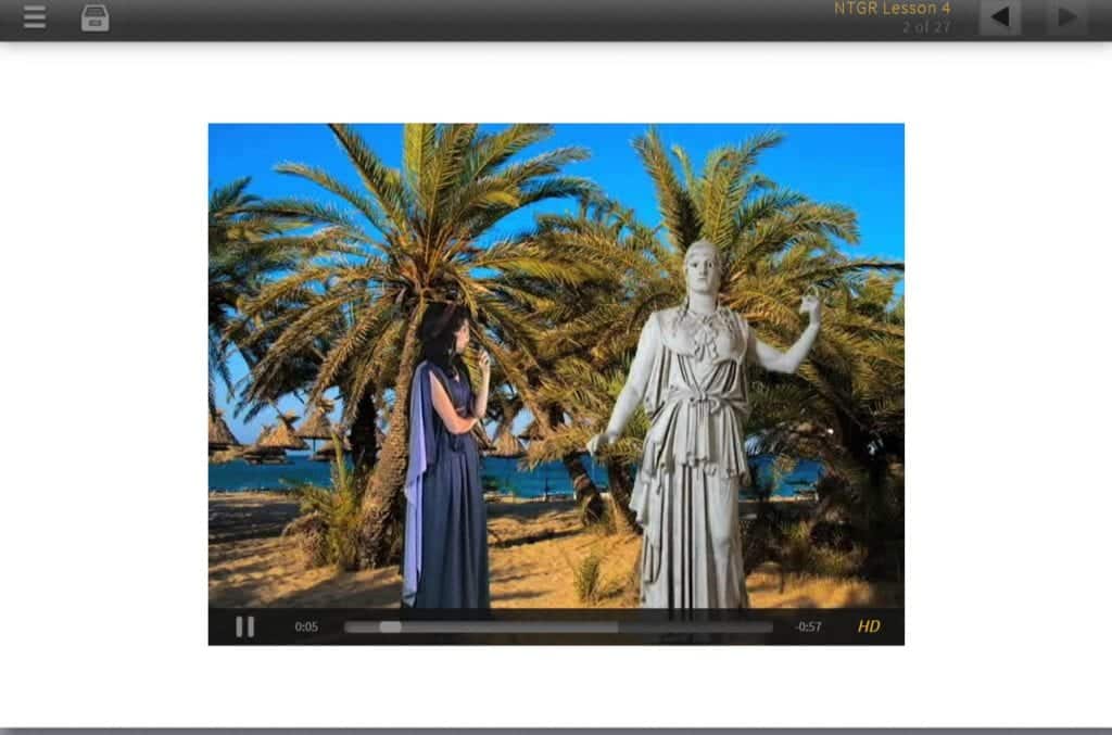 screenshot from New Testament, Greece & Rome