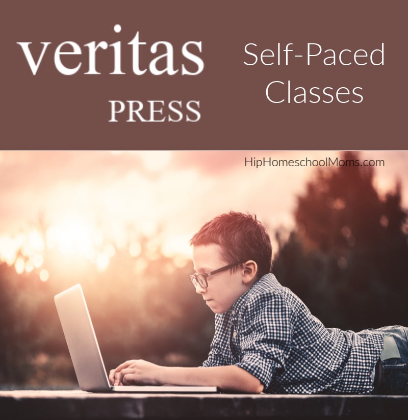 child taking class on computer