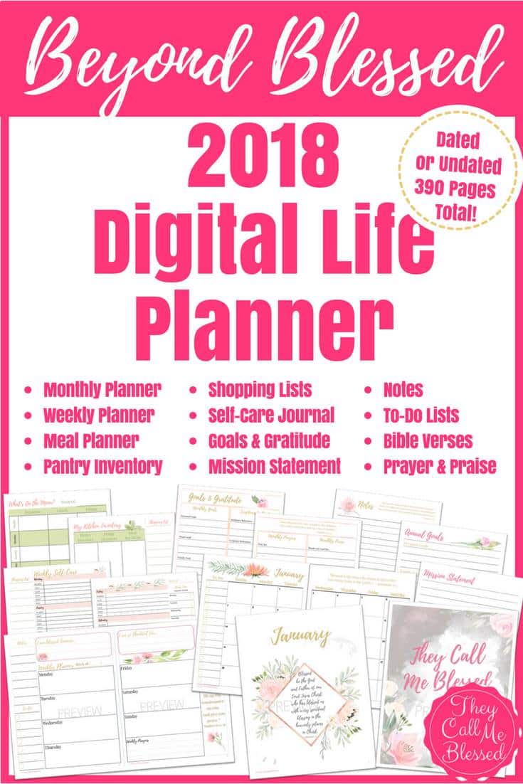 EXCLUSIVE HHM DEAL: Beyond Blessed Life Planner 20% off!