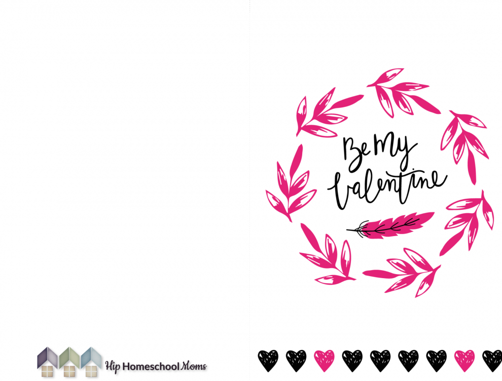 Love You to the Moon- Free Printable Valentines - Hip Homeschool Moms