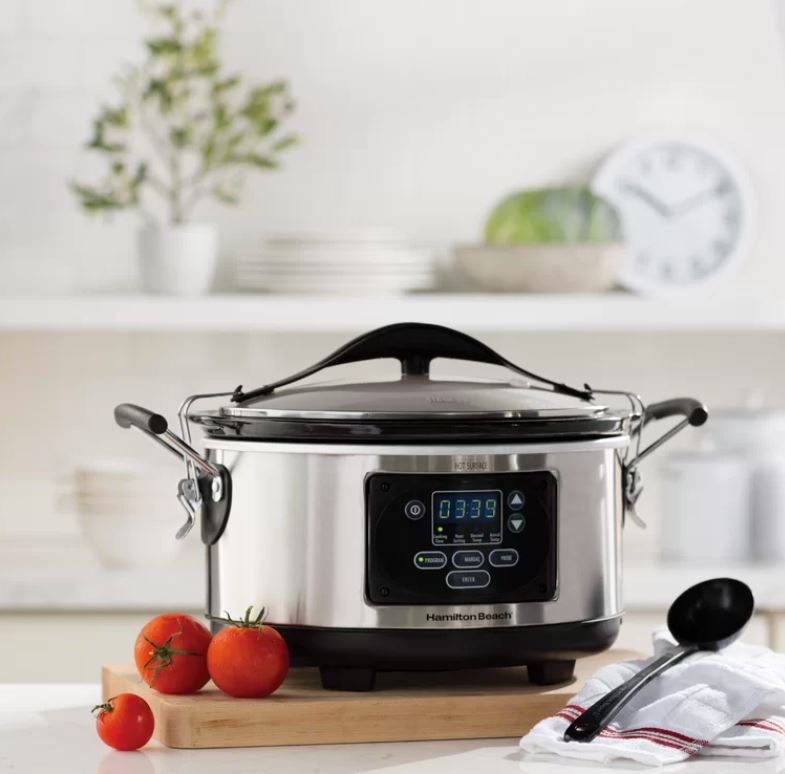 SWEET Deal on 6-Qt. Programmable Slow Cooker 51% off!