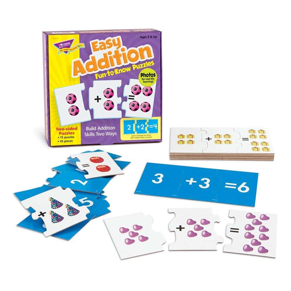 DEAL ALERT: Addition Puzzles (Self Correcting) 39% off!