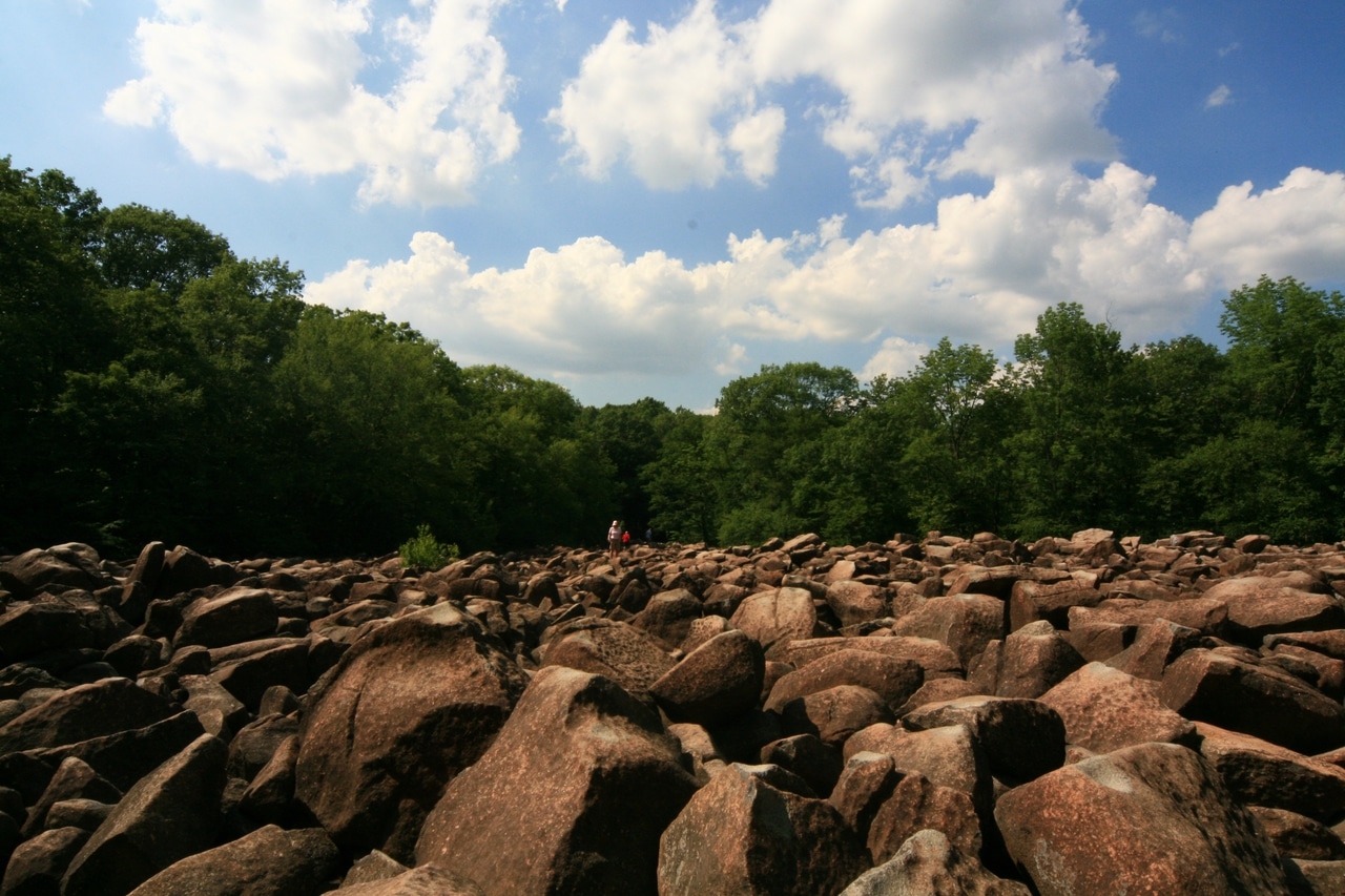 Mysterious Ringing Rocks in Pennsylvania