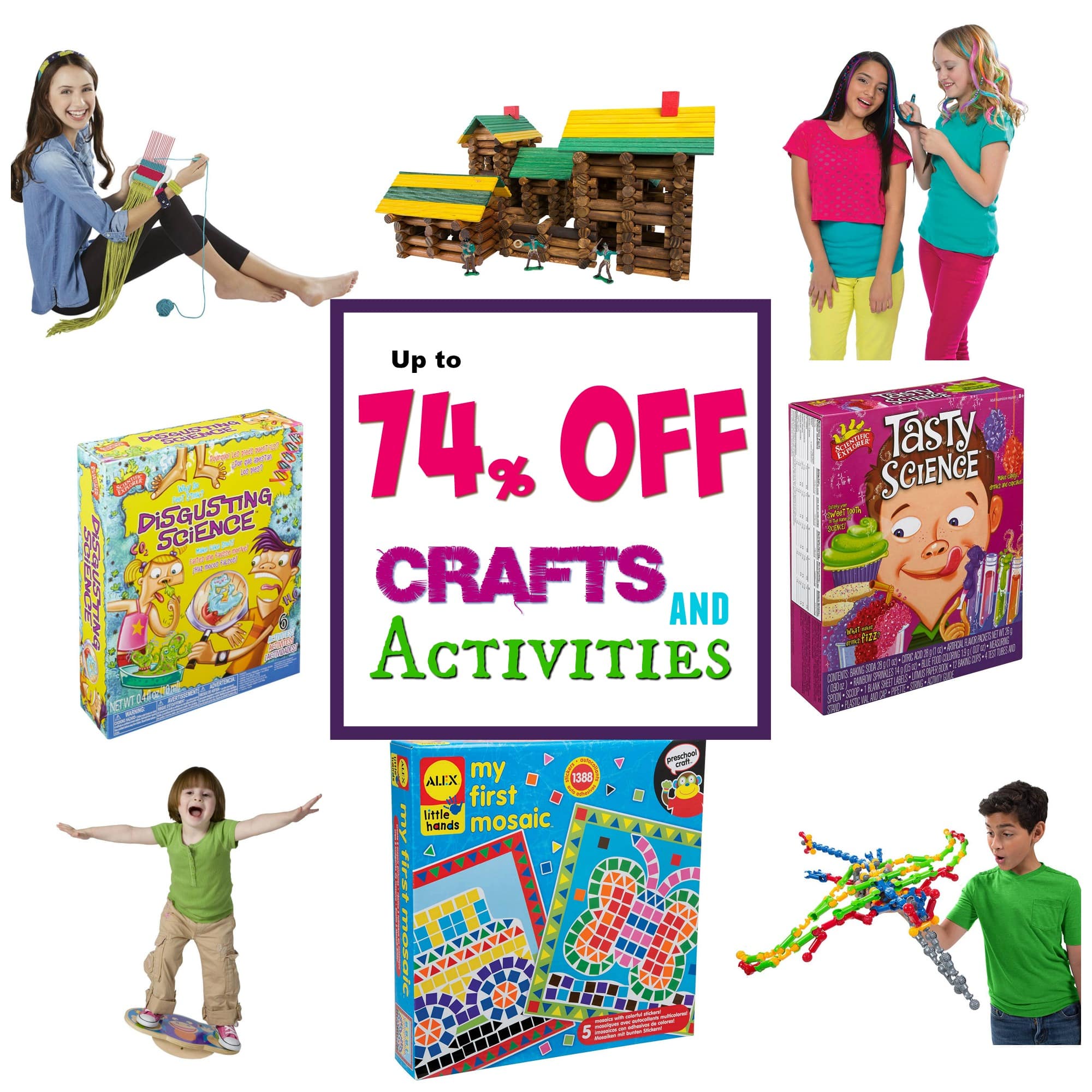 DEAL OF THE DAY: Alex Crafts and Activities up to 74% off!
