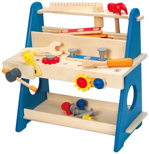 DEAL ALERT: Hape My Handy Workshop Kid’s Wooden Tool Box Set – 50% off!