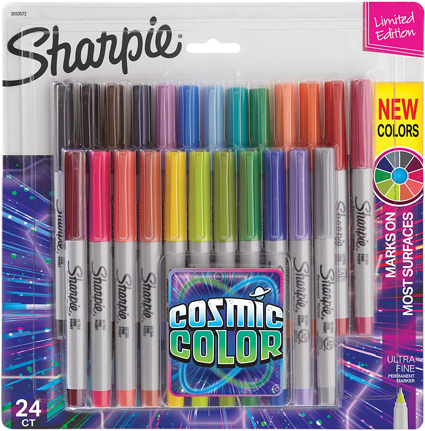 DEAL ALERT: Sharpies Ultra Fine Point, Cosmic Color, 24 Count – 60% off!