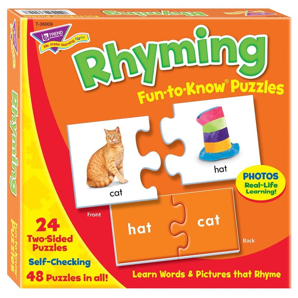 DEAL ALERT: Rhyming Fun-to-Know Puzzle 36% off!