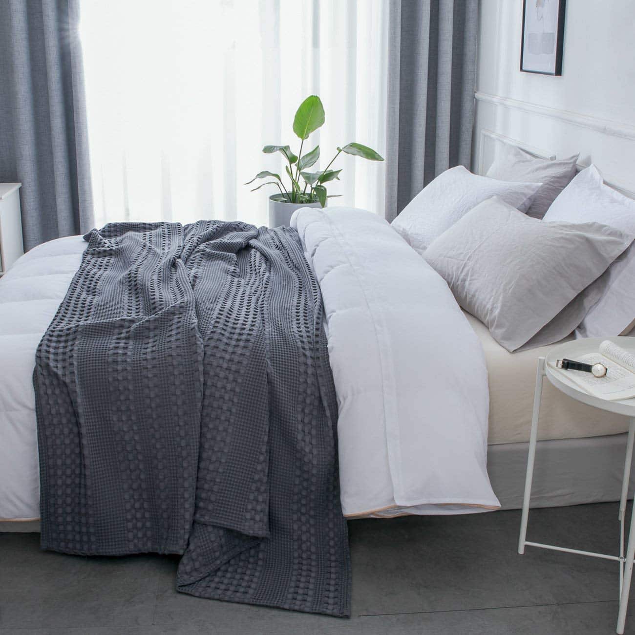 DEAL Of The DAY: Cotton Waffle Weave Blanket – 30% off!