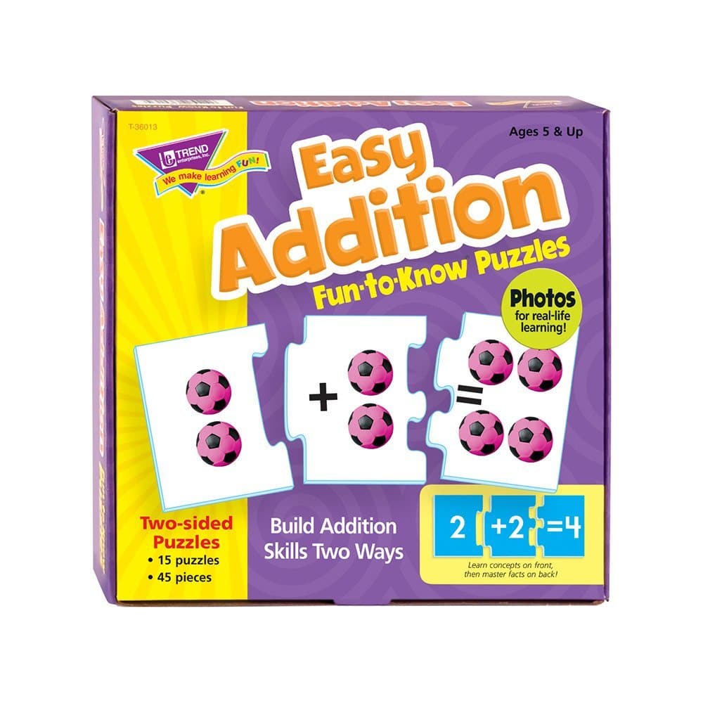 DEAL ALERT: Addition Puzzles – Self Correcting – 39% off