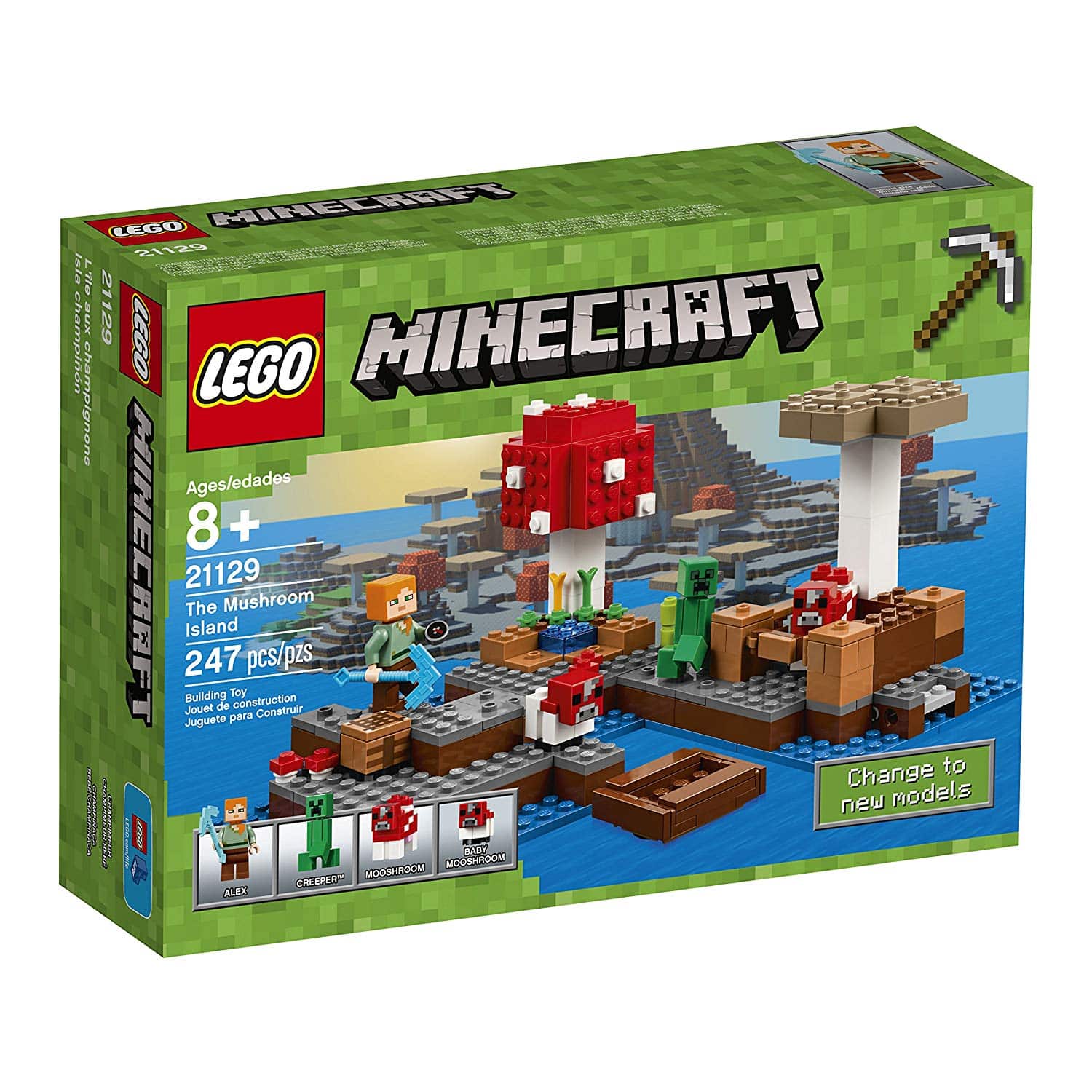 DEAL ALERT: LEGO Minecraft The Mushroom Island 35% off!