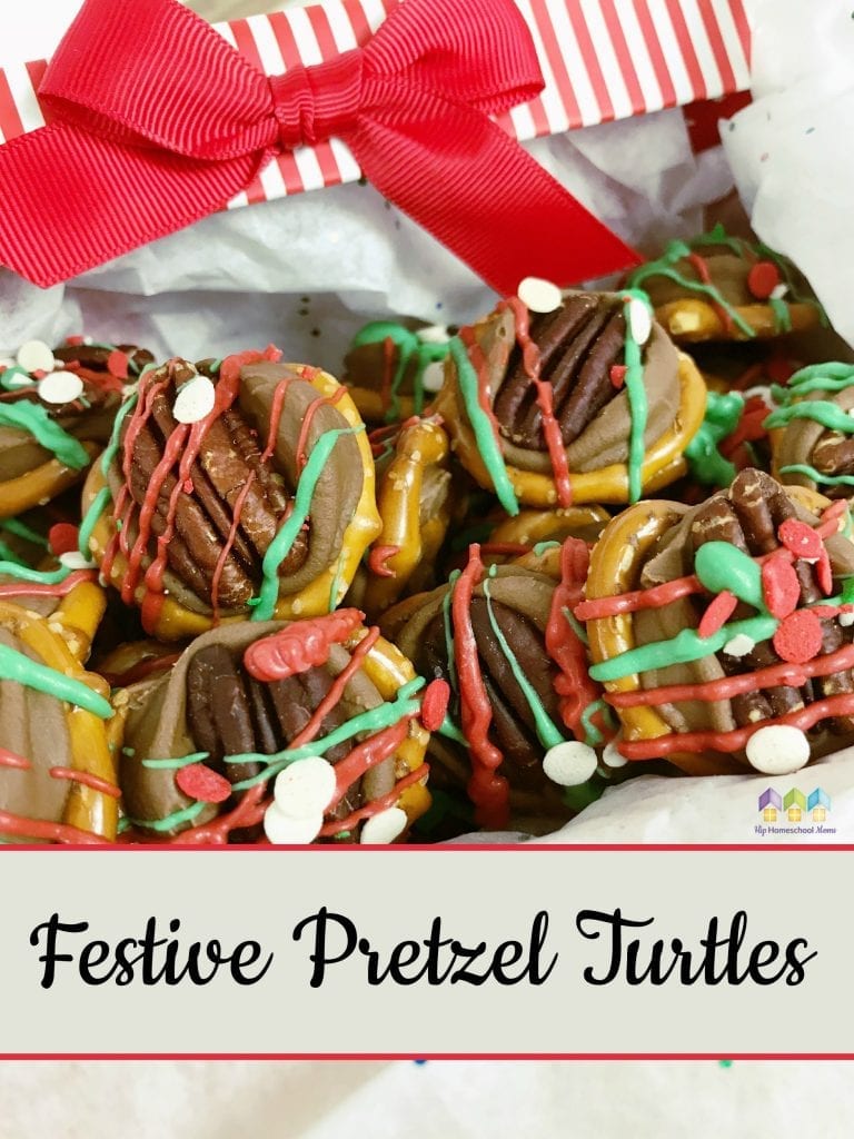 Festive Pretzel Turtles Recipe