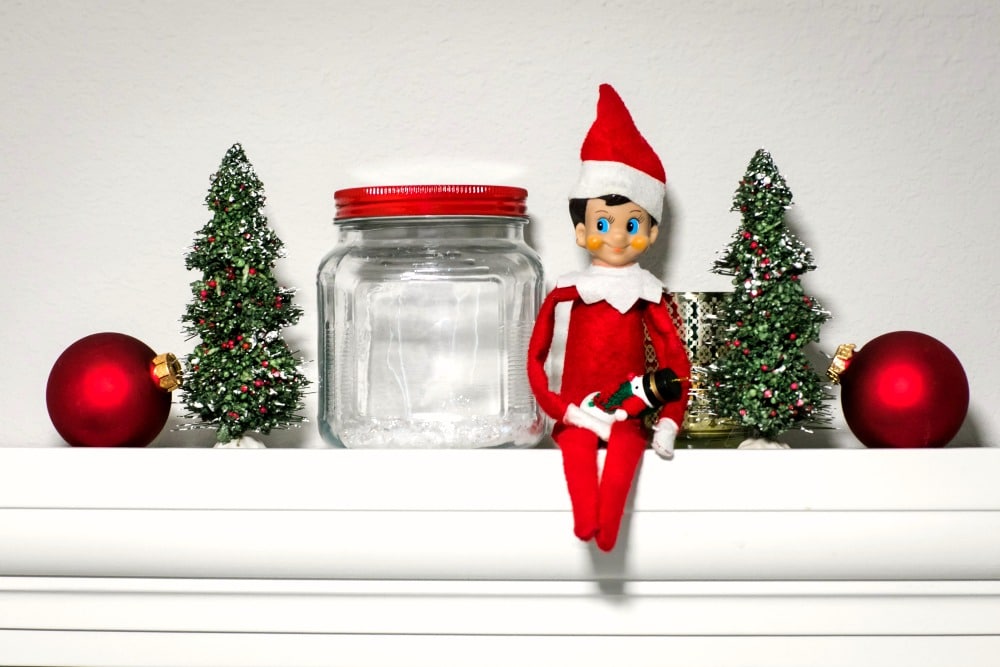 Homeschooling with Elf on the Shelf