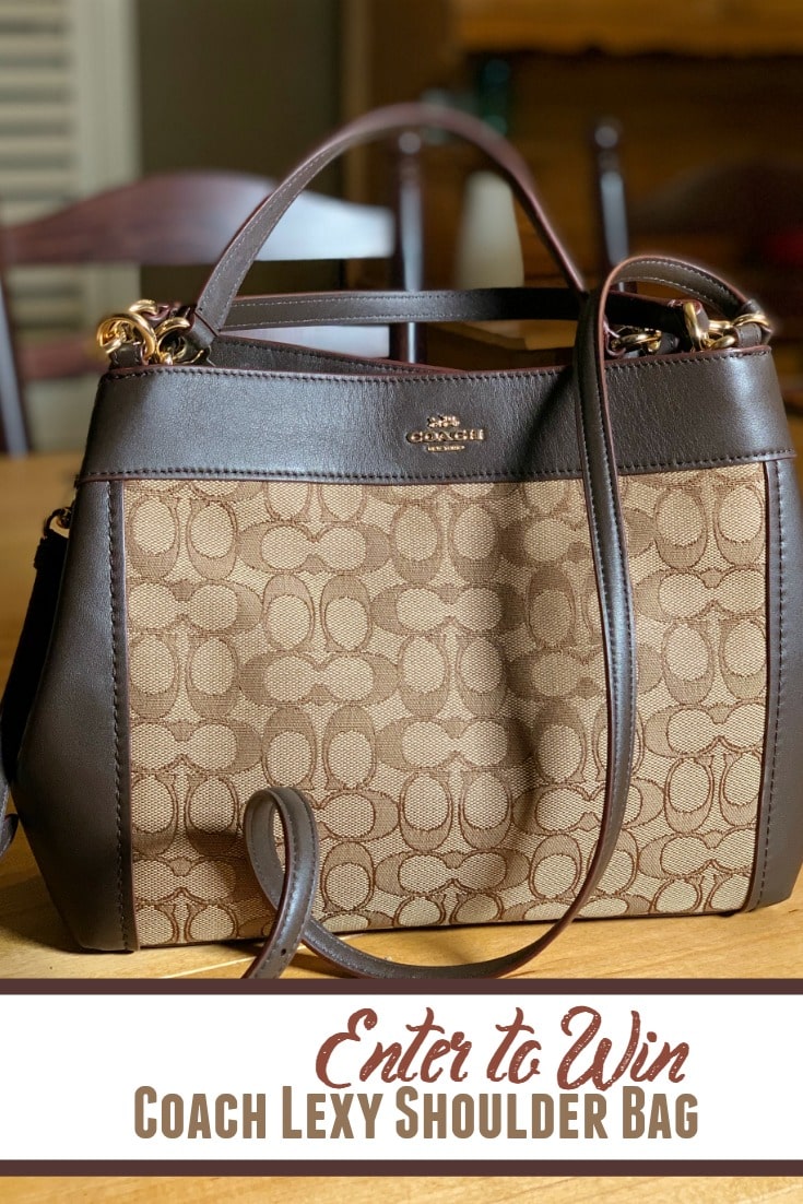Enter to Win this Gorgeous Coach Lexy Shoulder Bag