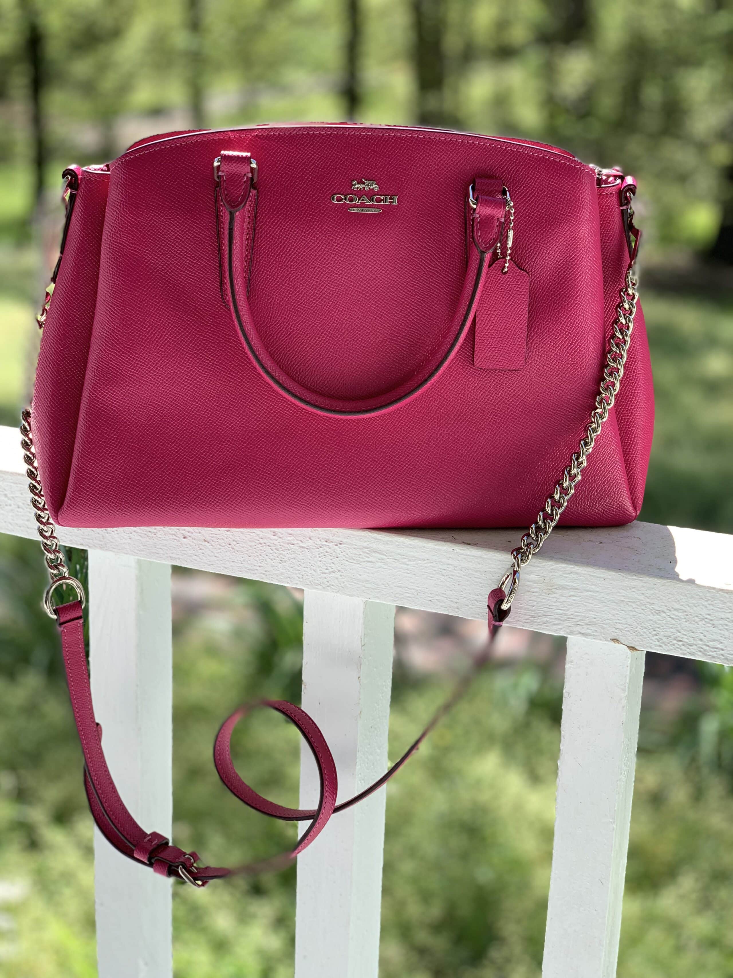Win This Gorgeous Hot Pink Coach Sage Carryall