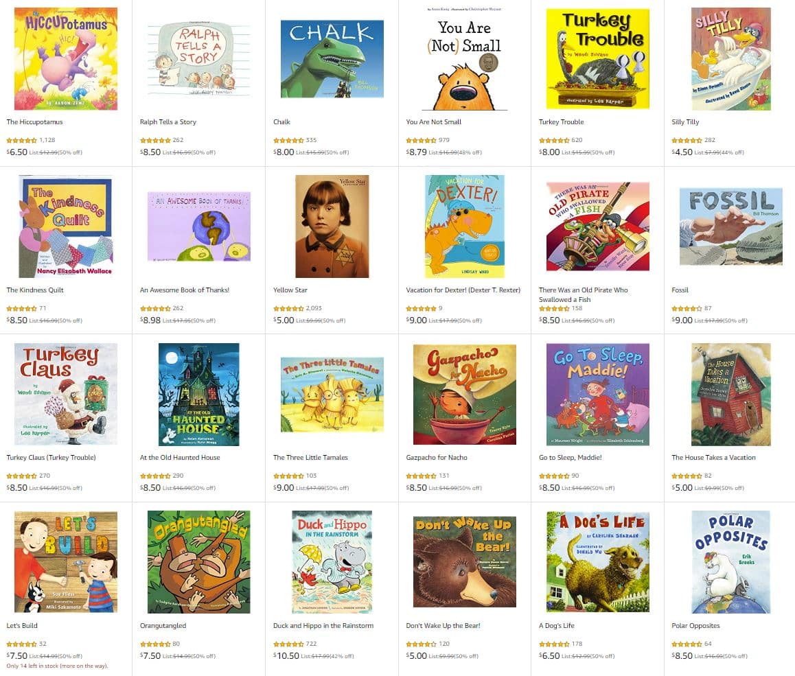 DEAL ALERT: Up to 50% off Select Children’s Books