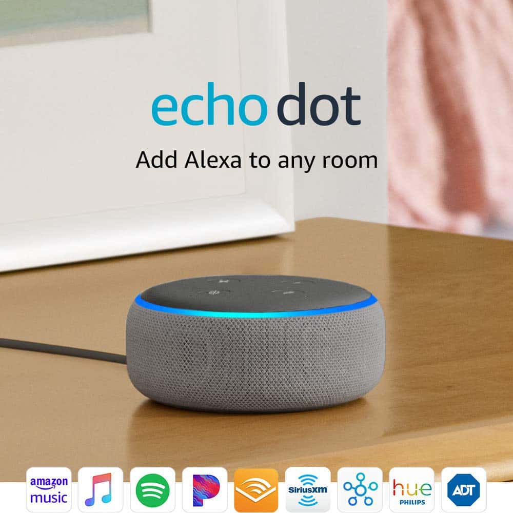 DEAL ALERT: Echo Dot (3rd Gen) – $22!
