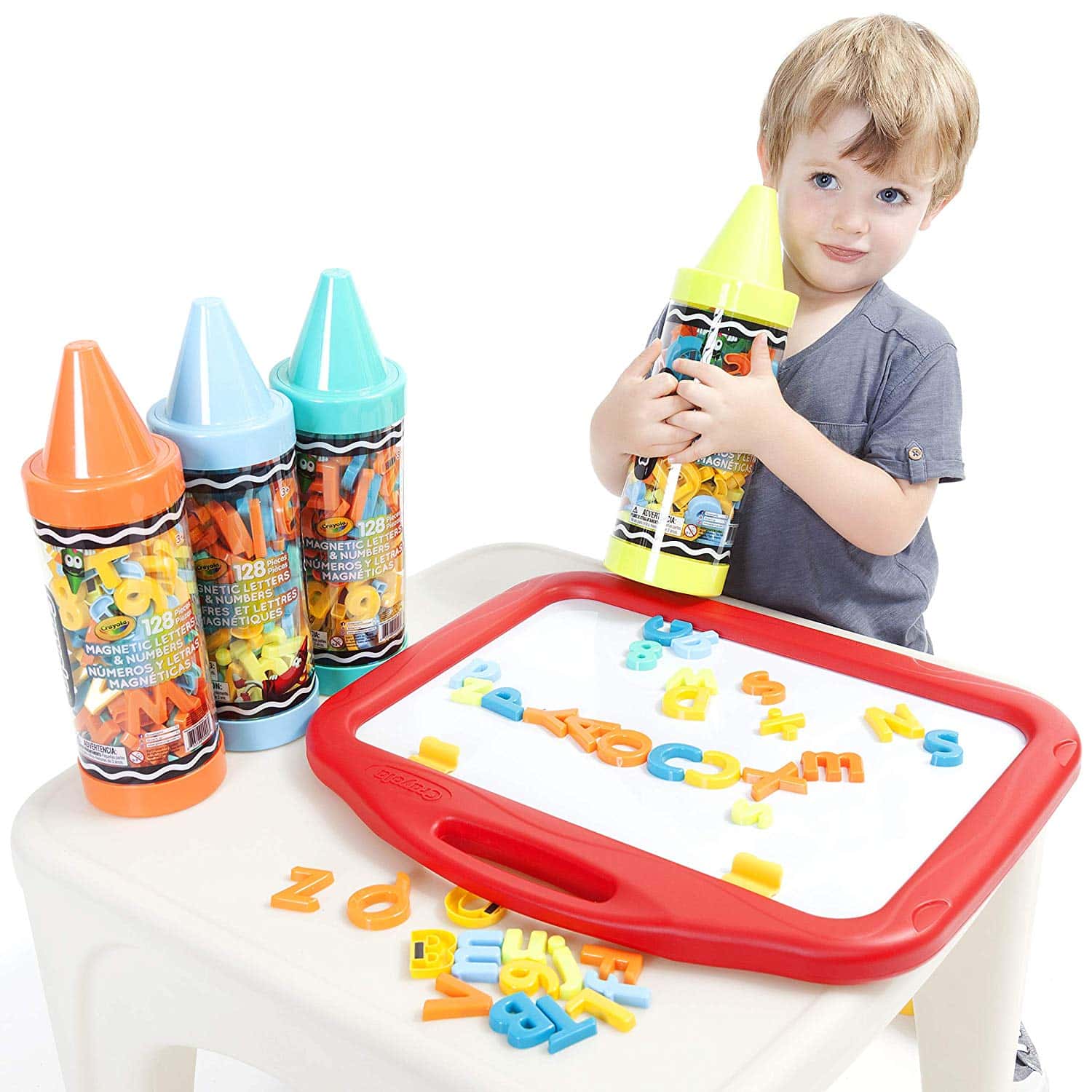 LIGHTNING DEAL ALERT! 128pcs Magnetic Letters & Numbers 53% off!