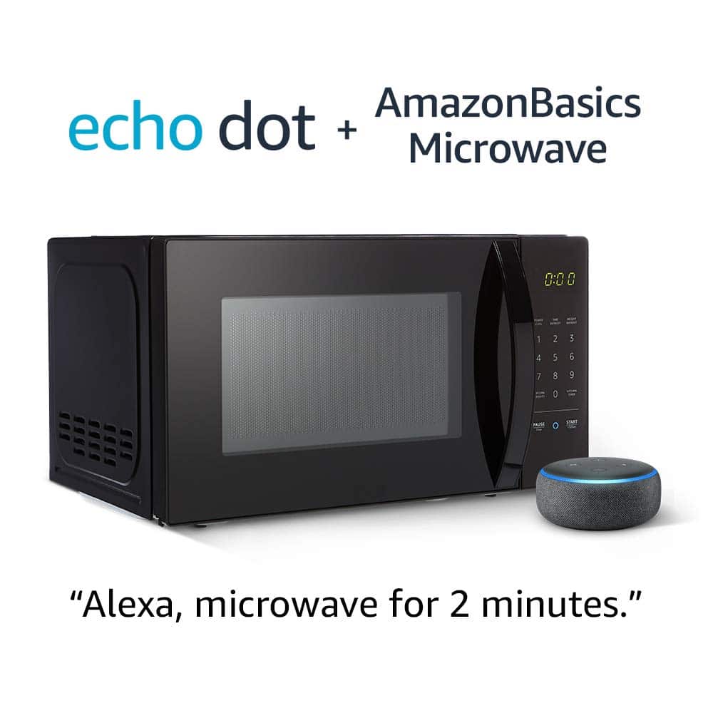 DEAL ALERT: Microwave and Echo Dot 45% off