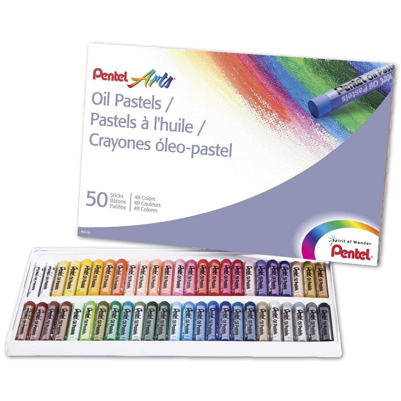 DEAL ALERT: Pentel Arts Oil Pastels, 50 Color Set – 41% off