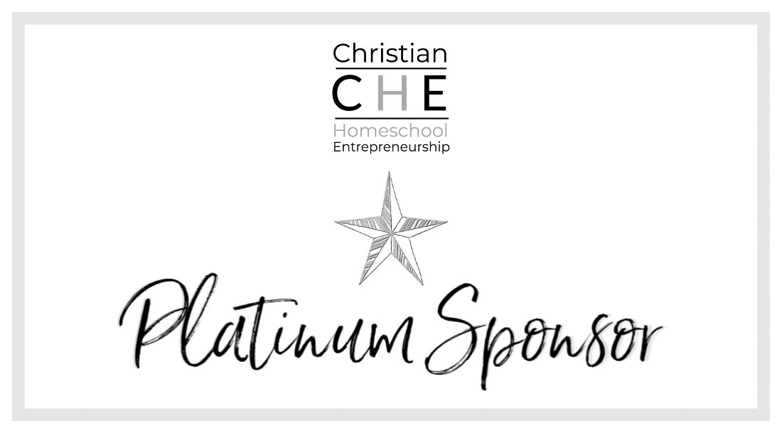 Christian Homeschool Entrepreneurship 2019 Platinum Sponsor