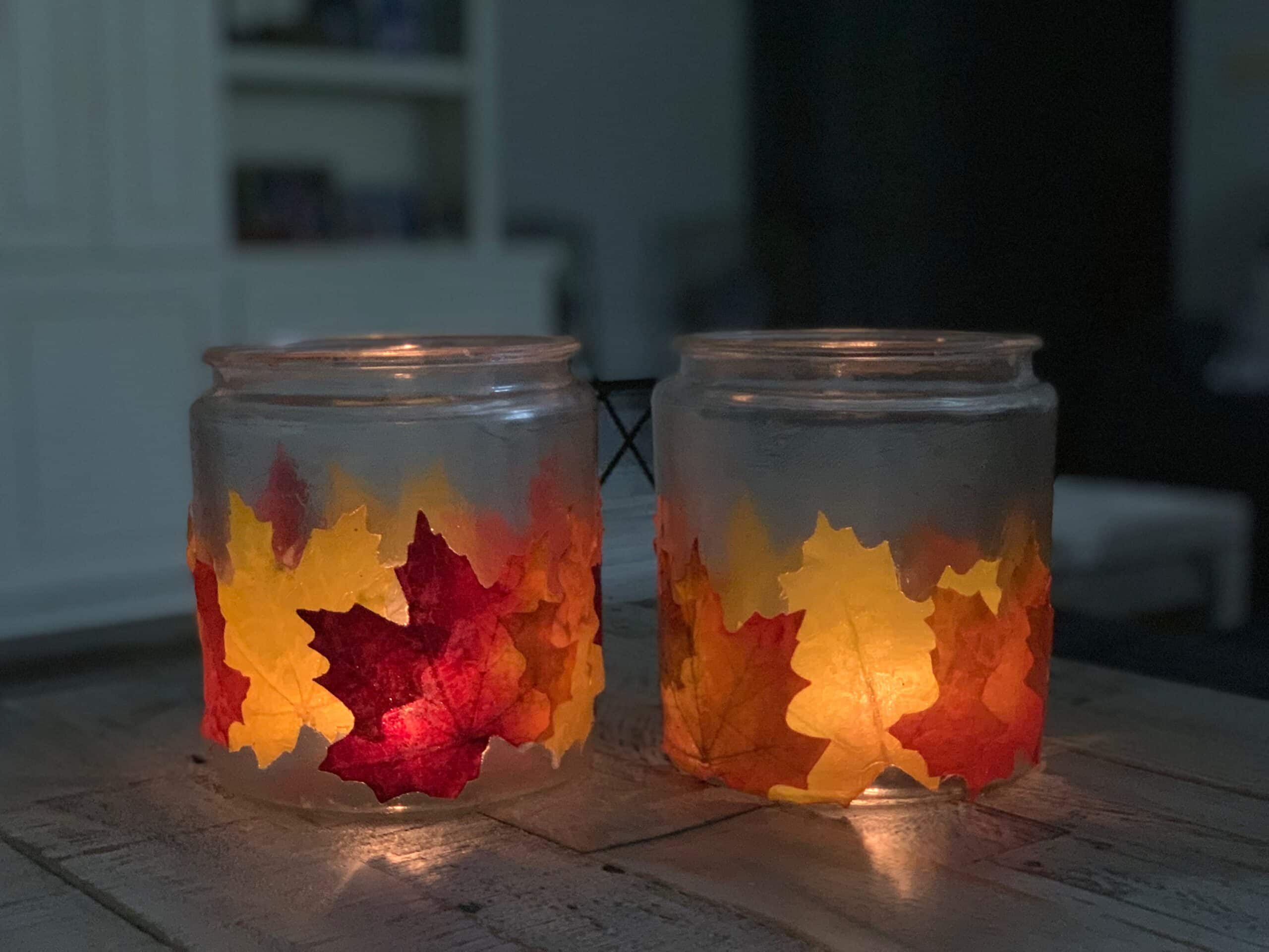 Beautiful Fall Lantern Tutorial