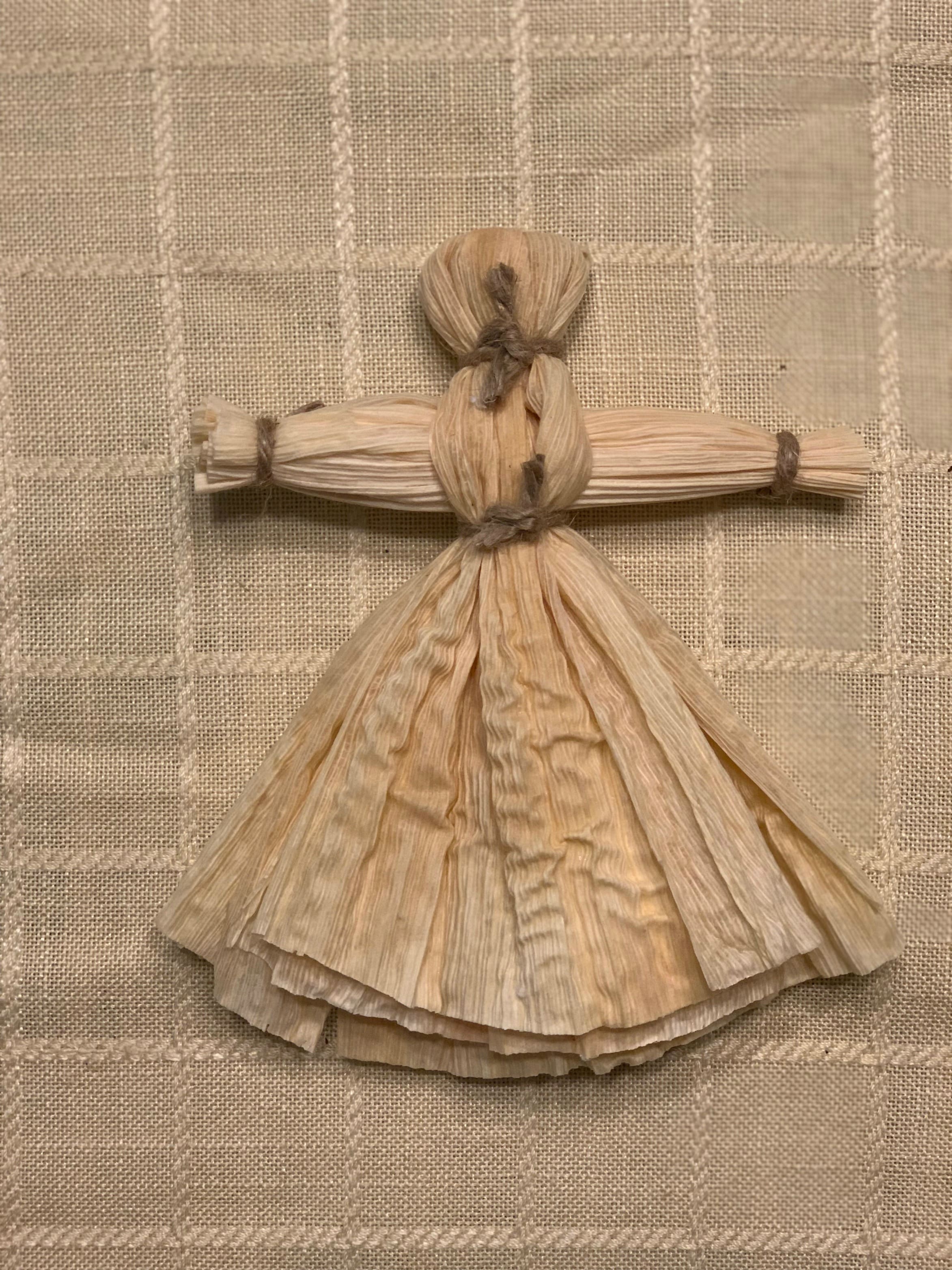 corn husk doll instructions