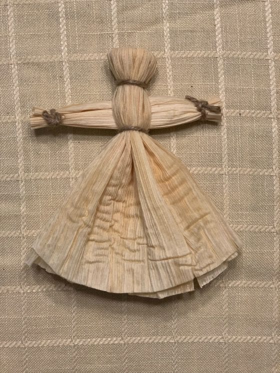 corn husk doll