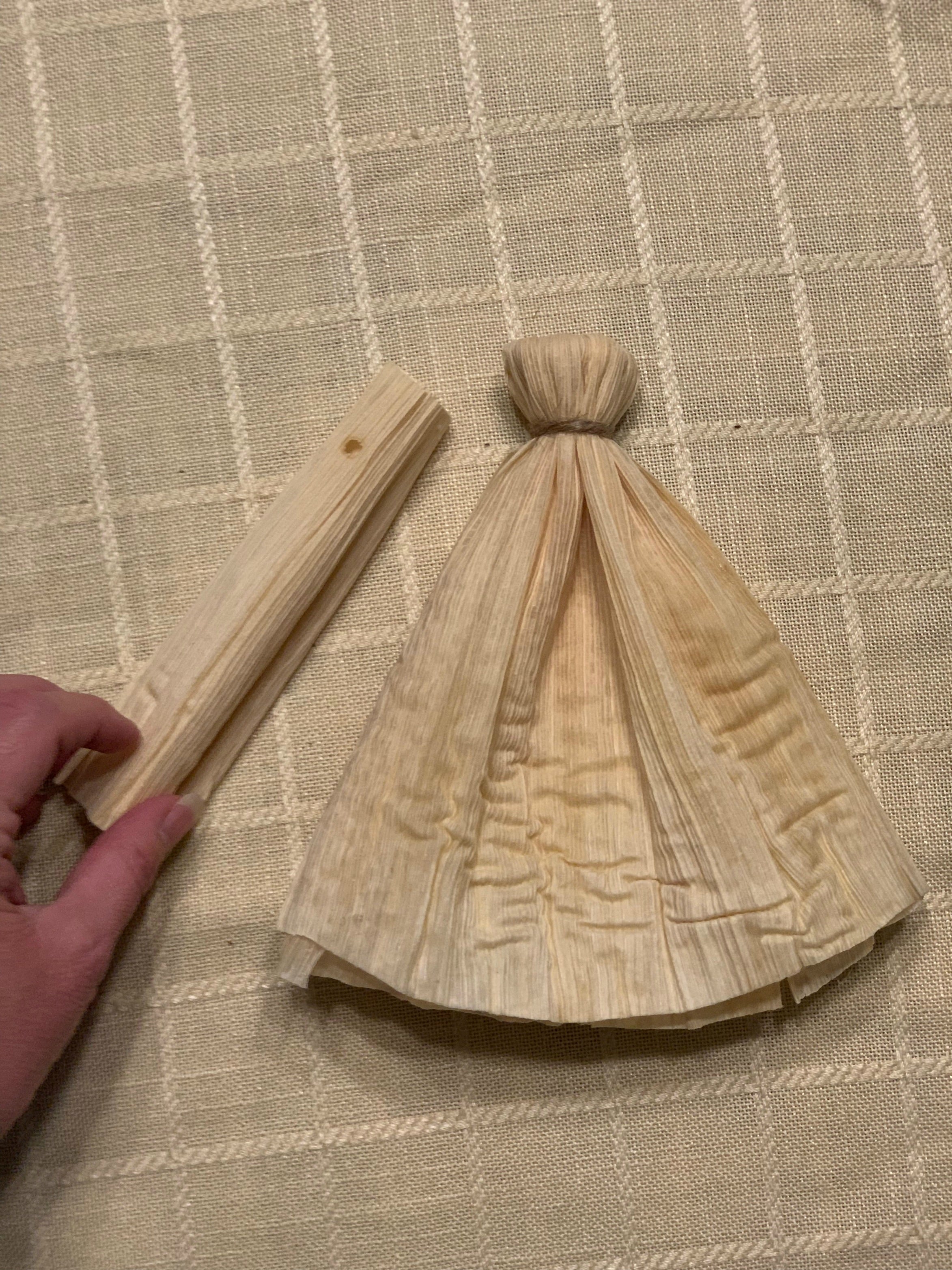 corn husk doll instructions