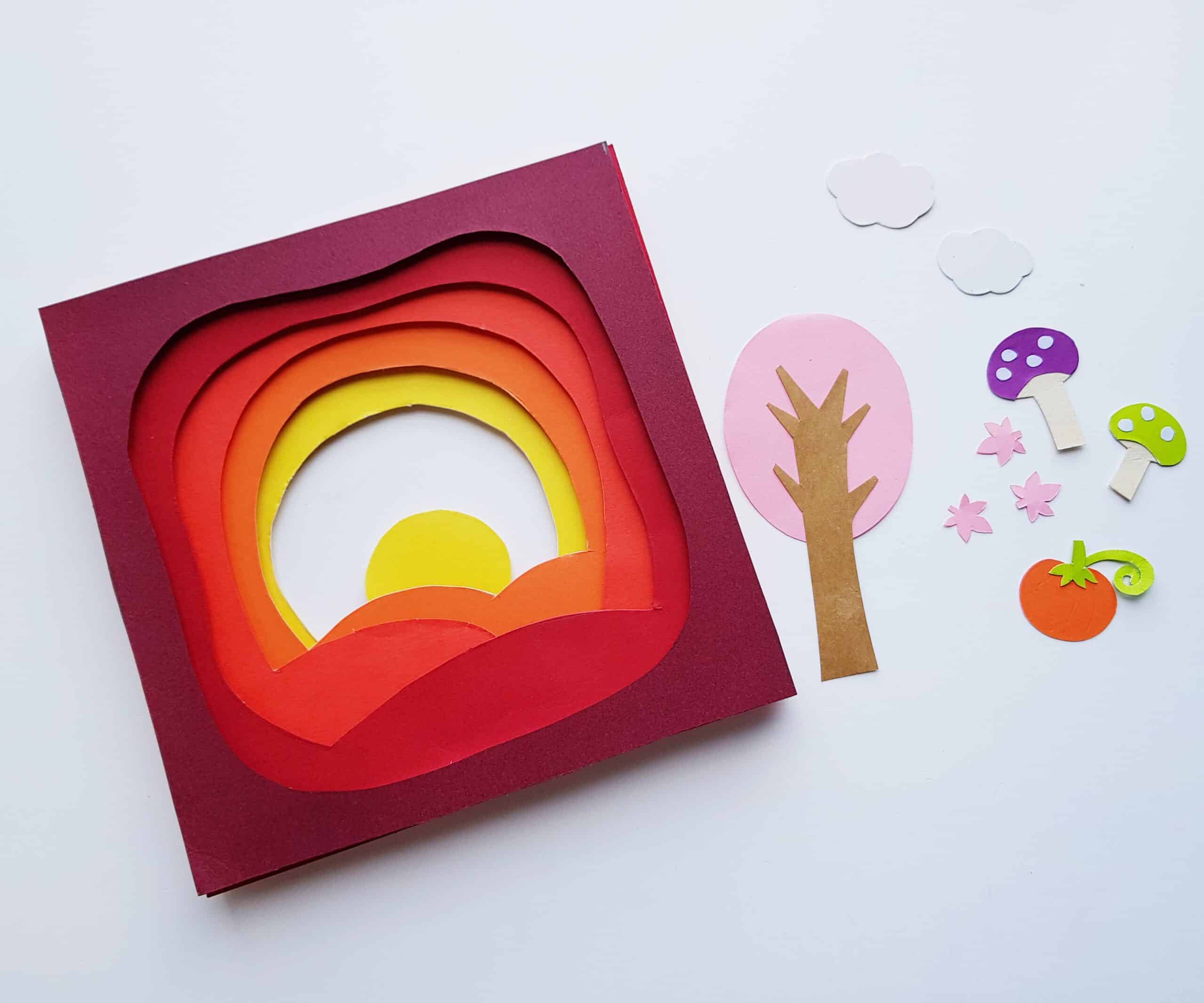 Download Gorgeous Autumn 3d Paper Art With Free Printable Templates Hip Homeschool Moms