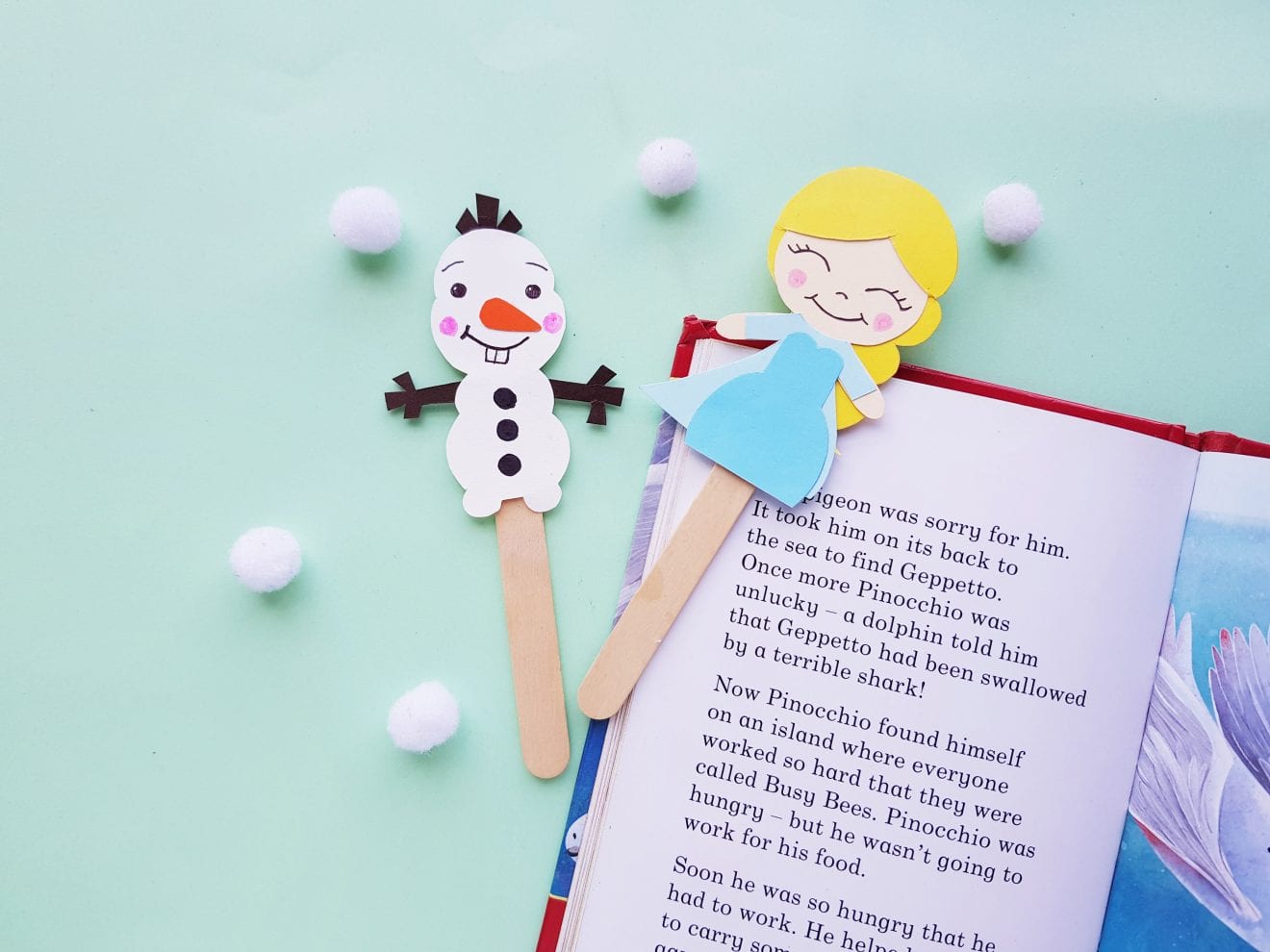 Adorable Frozen-Inspired Bookmark Tutorial - Hip Homeschool Moms