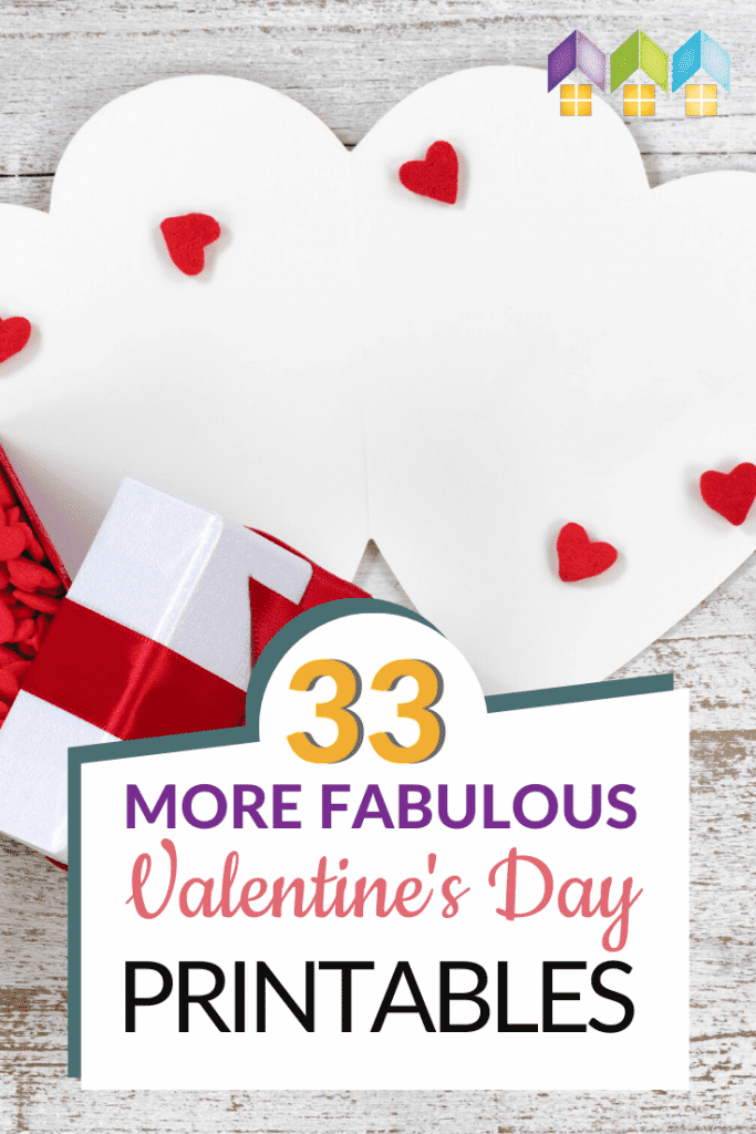 We hope you enjoy this second set of Valentine’s Day printables! It is full of even more wonderful printables that are perfect for celebrating this awesome holiday! Take a look and grab them all! #Valentine #Printable #Homeschool