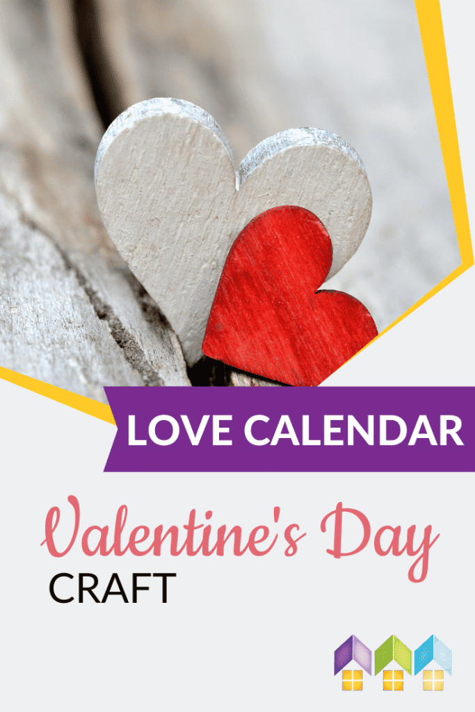 This Valentine’s Day, we will use paper hearts to help students remember that love. Love Calendar Valentine's Day Crafts #Valentine #Craft #Activity