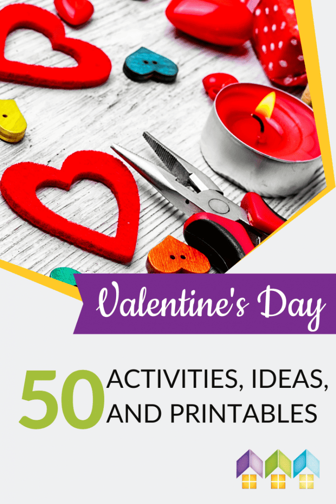 Today we’re sharing even more Valentine’s Day printables, activities, and ideas with you! We hope you enjoyed our Valentine’s Day craft activities, Valentine’s Day Printables, and More Valentine’s Day Printables. But we still have some great educational activities, ideas, and printables to share with you, so we decided to create this article to share them with you! #Valentine #Printable #Activities