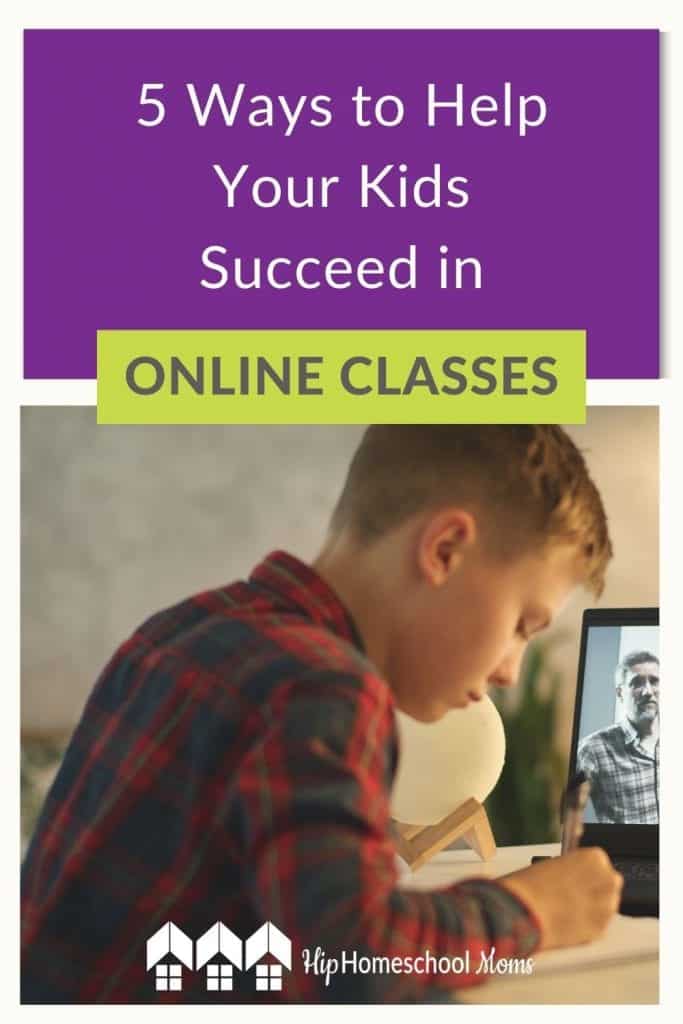 Is your child taking online classes this year? Here are 5 easy ways that you can help kids have a successful online learning experience!