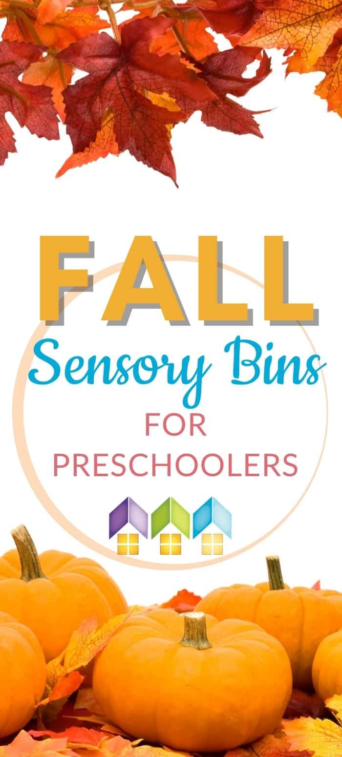 Fall Sensory Bins for Preschoolers - Hip Homeschool Moms