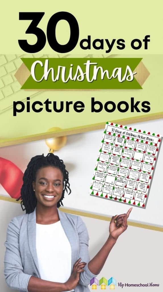 If you'd like to spend some time reading with your kiddos during the Christmas season, take a look at these 30 days of Christmas picture books!