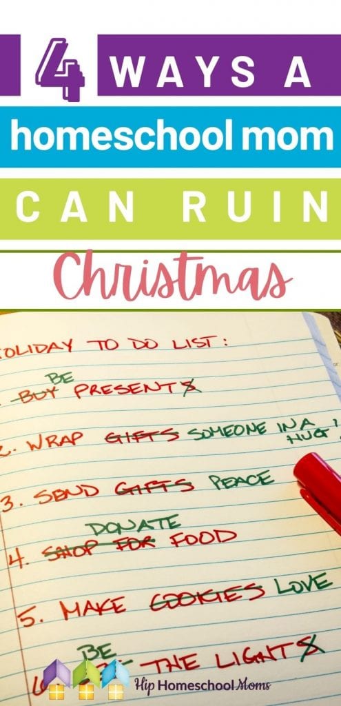 Don't allow stress and perfectionism to ruin the Christmas season! This article shares some tips and ideas for making the most of the season with your family.