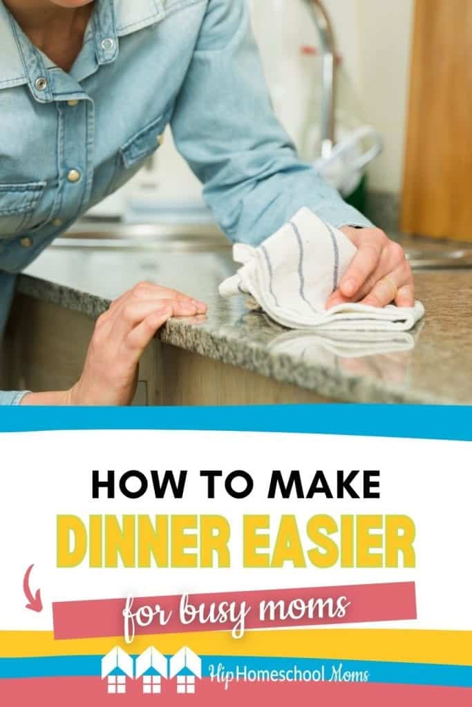 Dinner-time can be chaotic and stressful! These 10 tips for making dinner easier for busy moms and Dream Dinners can help!