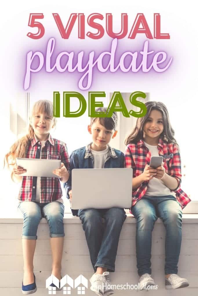 If your kids need social outlets but aren't able to get together with friends in person, these virtual playdate ideas are just what you need!