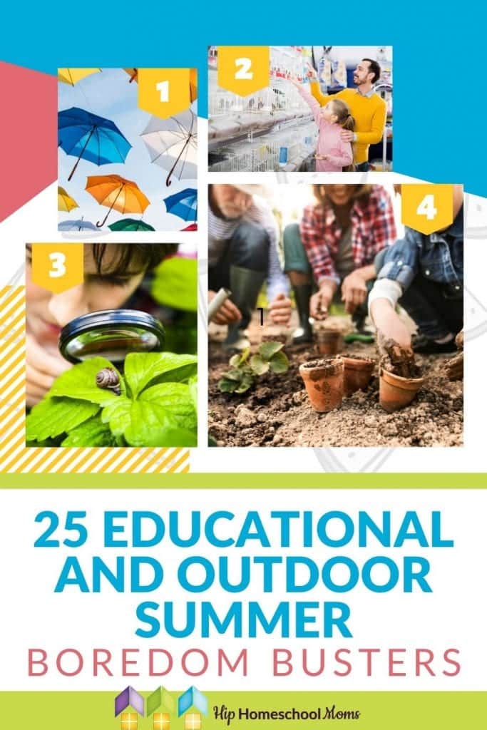 If you're looking for Educational and Outdoor Summer Boredom Busters for kids of all ages, you'll find lots of great ideas here!