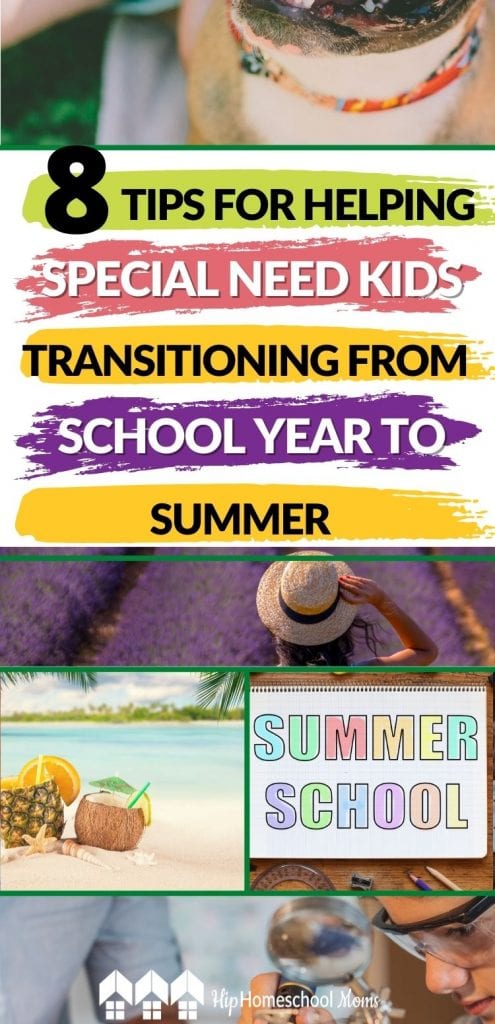 helping special needs kids transition to summer