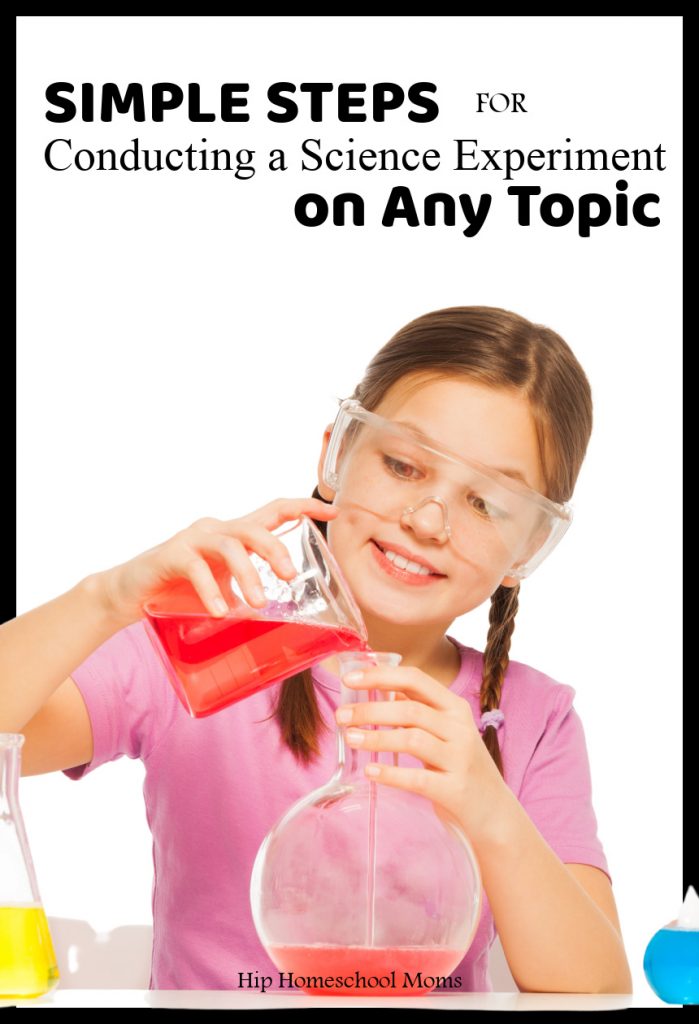 steps for science experiment on any topic